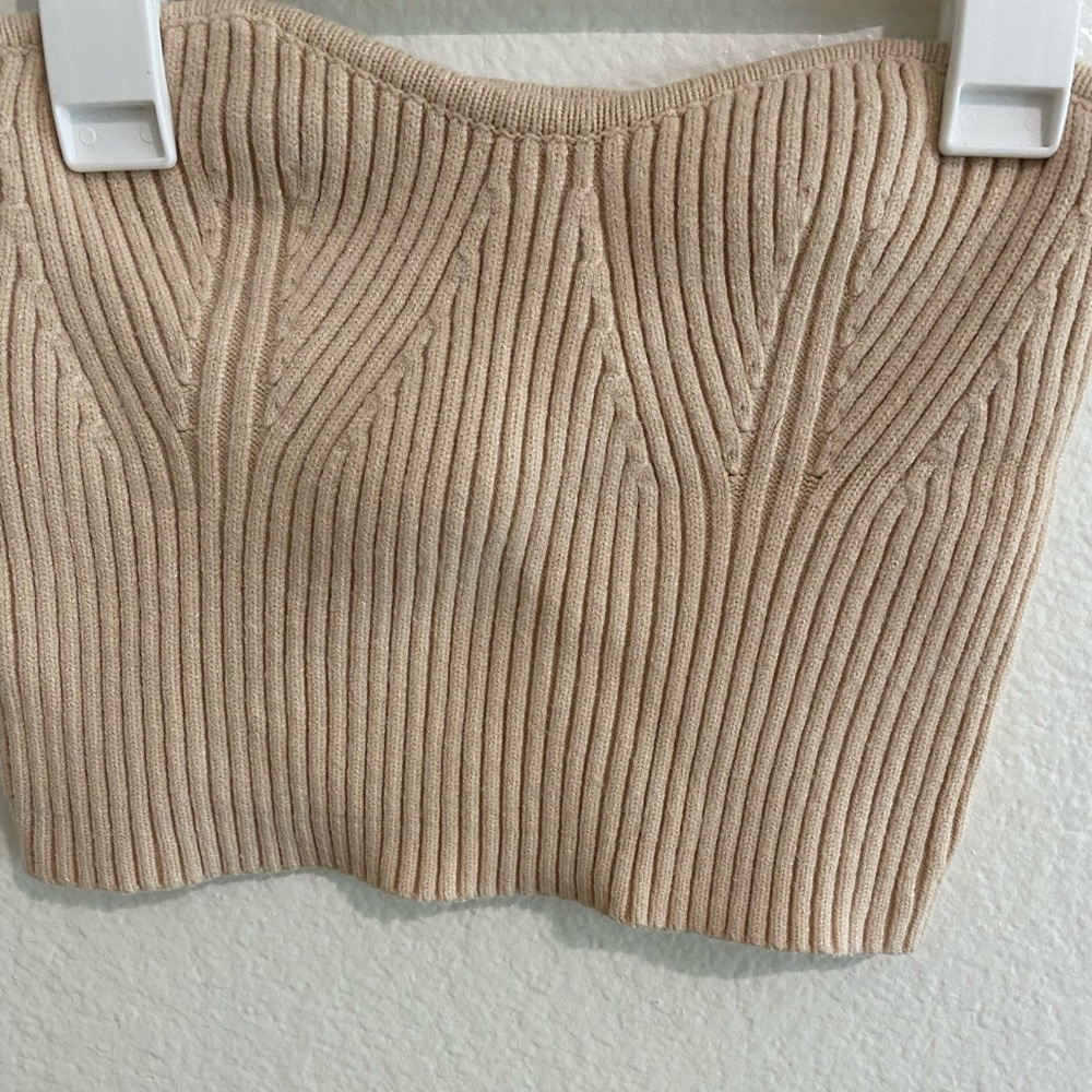 Strapless Knit Top Nectar X Clothing